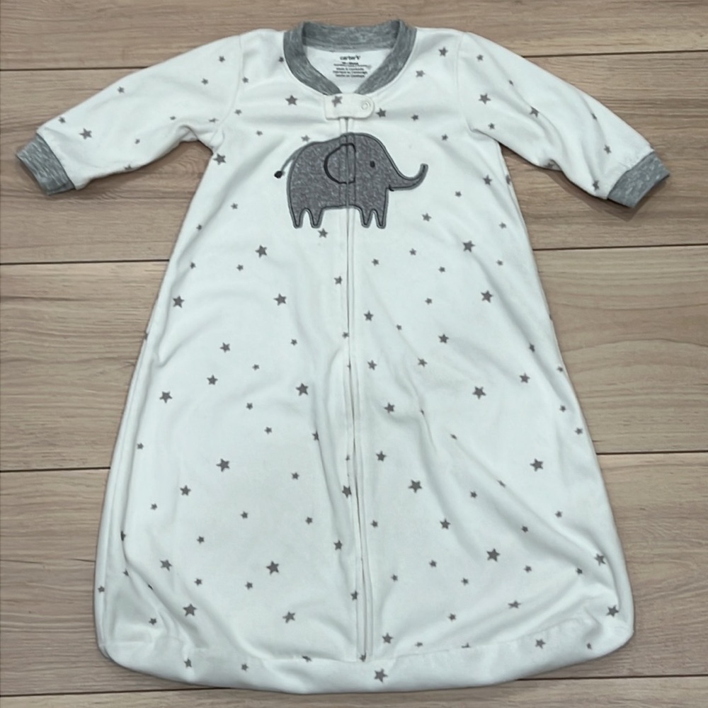 CARTER’S Baby Elephants Fleece Sleep Bag